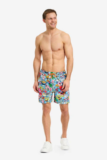 Short de bain OppoSuits SpongeBob™ Frenzy