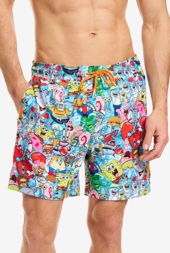 Short de bain OppoSuits SpongeBob™ Frenzy