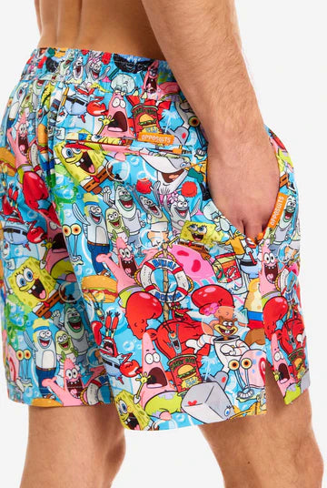 Short de bain OppoSuits SpongeBob™ Frenzy