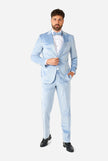 Costume OppoSuits Vintage Blue Velvet