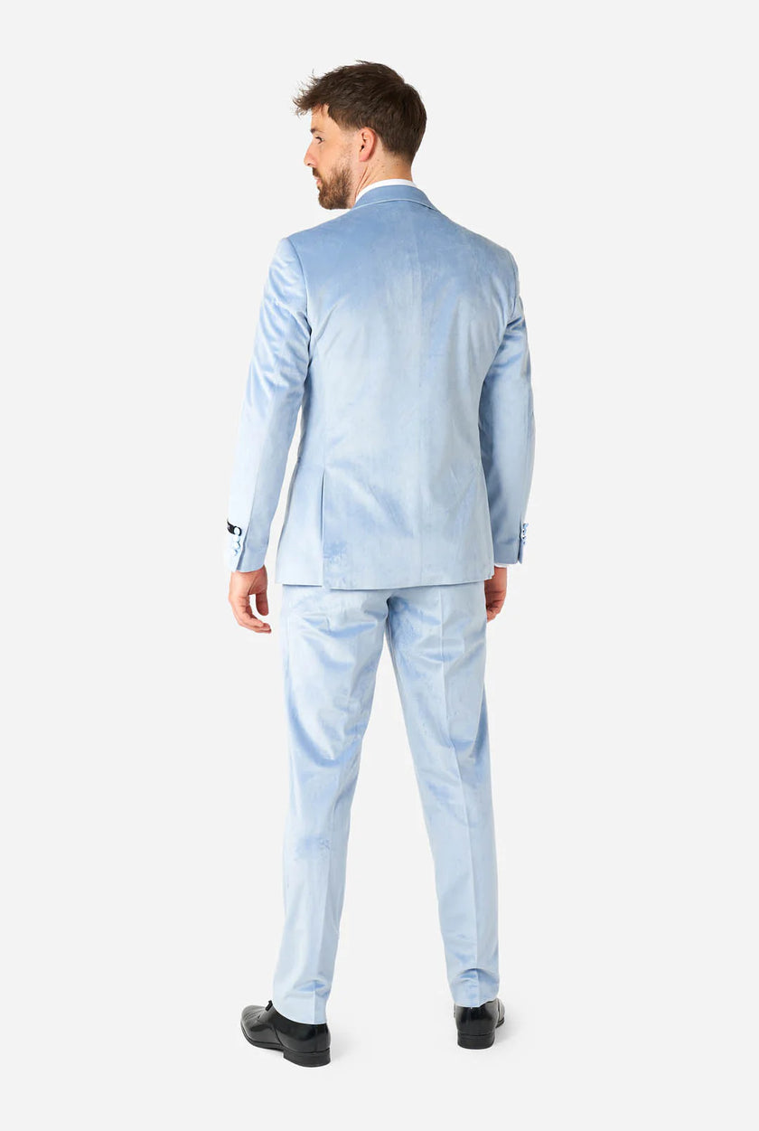 Costume OppoSuits Vintage Blue Velvet