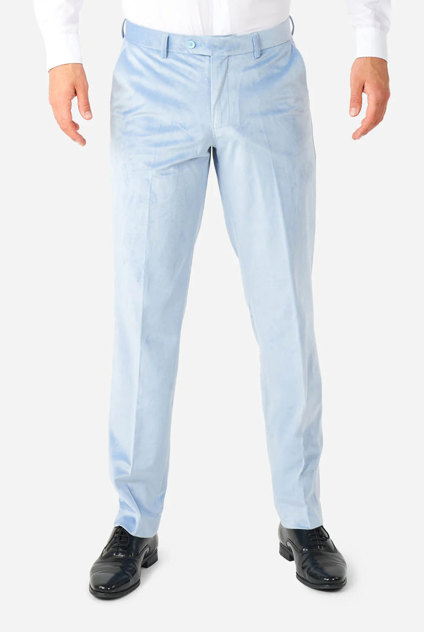 Costume OppoSuits Vintage Blue Velvet