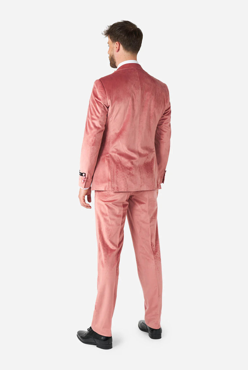 Costume OppoSuits Vintage Pink Velvet