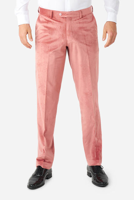 Costume OppoSuits Vintage Pink Velvet