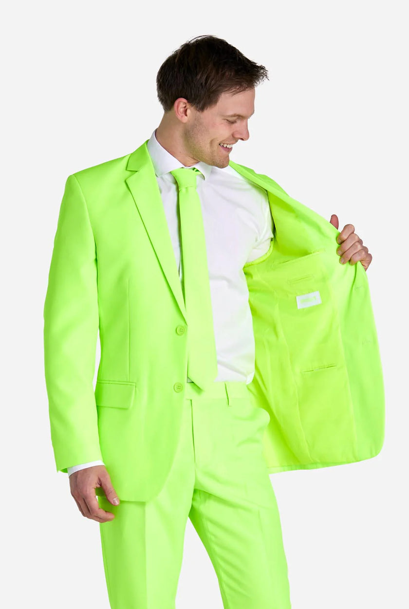 Costume OppoSuits Neon Lucky Lime