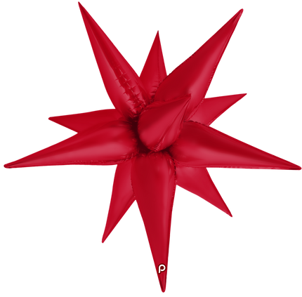 26” Red Satin Starburst - Prima