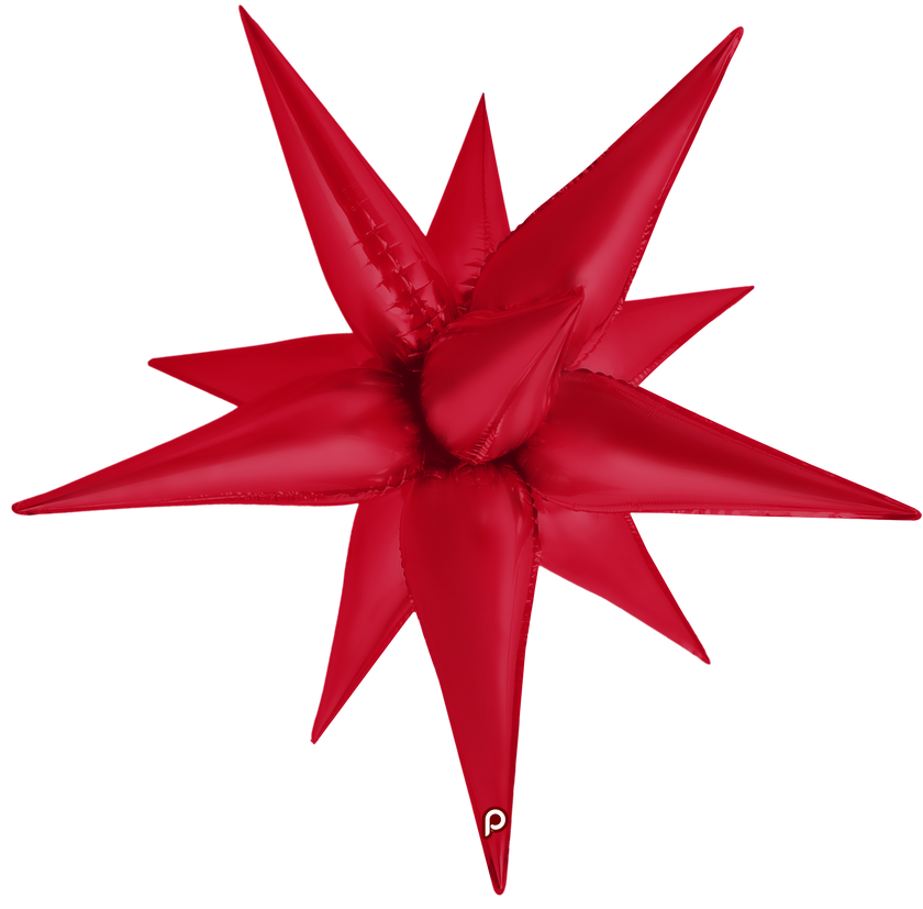 26” Red Satin Starburst - Prima