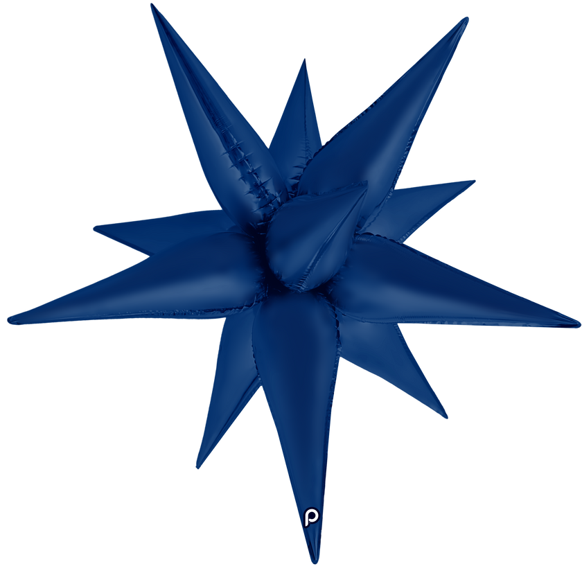 26” Navy Blue Satin Starburst - Prima