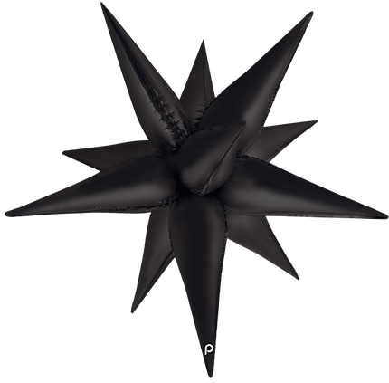 40” Black Satin Starburst - Prima