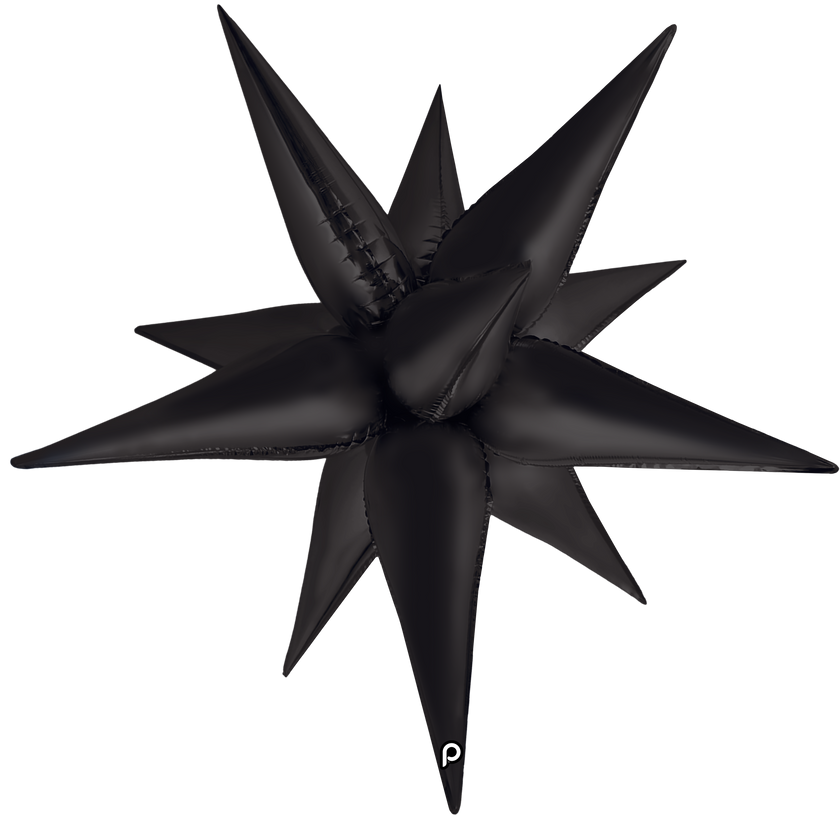 40” Black Satin Starburst - Prima
