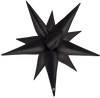 40” Black Satin Starburst - Prima