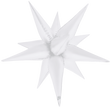 40” White Satin Starburst - Prima