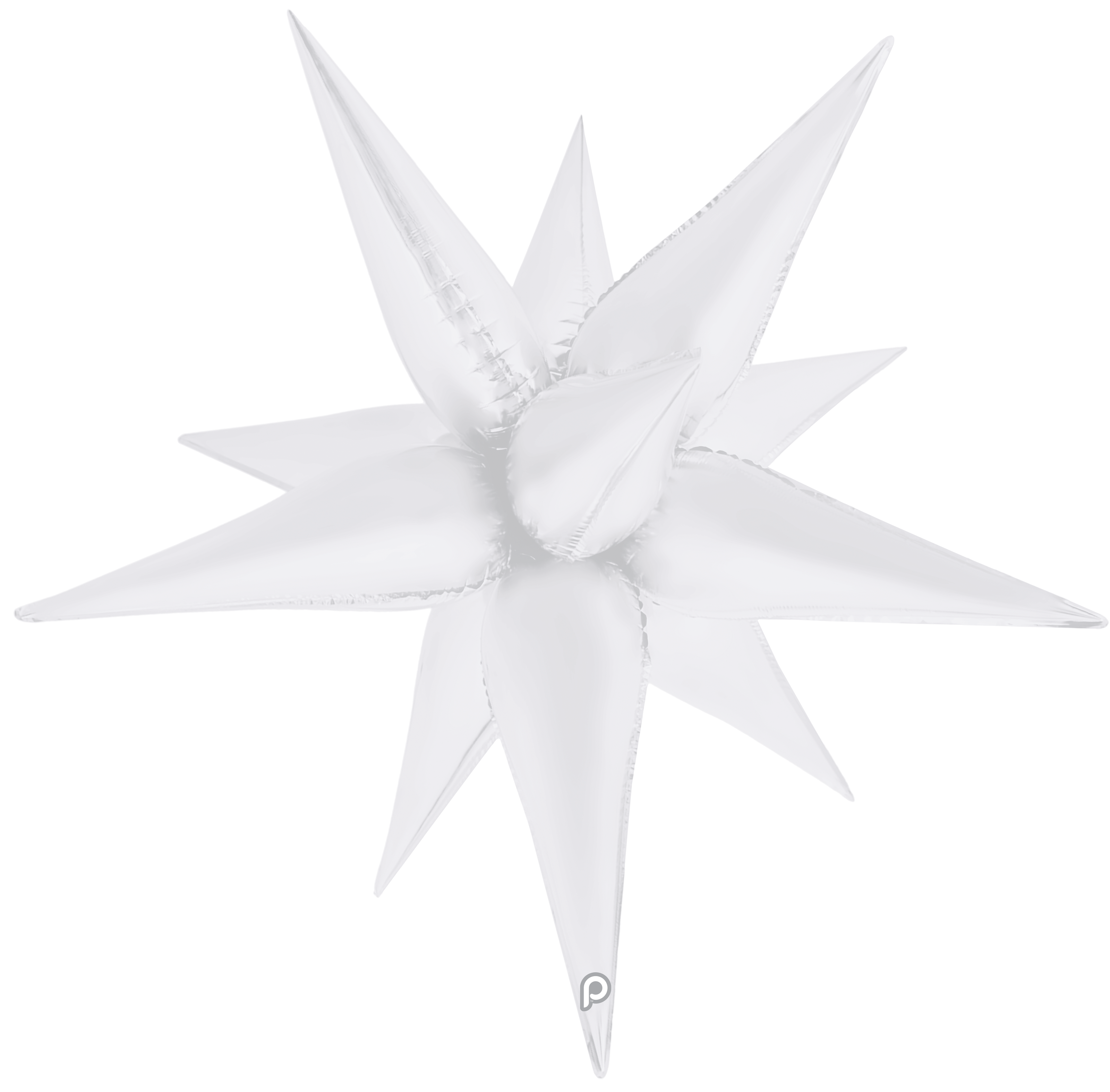 40” White Satin Starburst - Prima