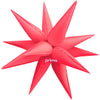 1 Ballon Starburst Electric Coral 26