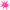 1 Ballon Starburst Electric Pink 26