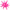 1 Ballon Starburst Electric Pink 40