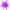 1 Ballon Starburst Electric Violet 26