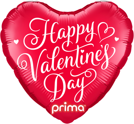 9” Coeur Happy Valentine's Day Script - Prima