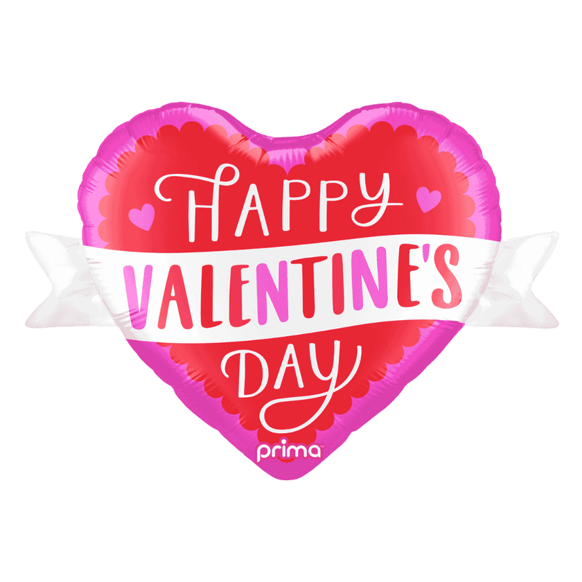 25” Coeur Happy Valentine's Day Banner - Prima