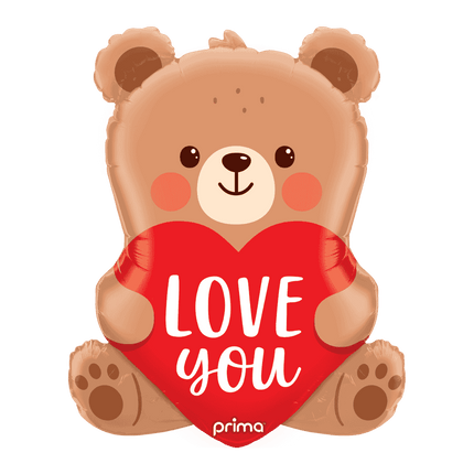 27” Love You Bear Shape - Prima