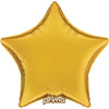 1 Ballon Aluminium Star Gold 18