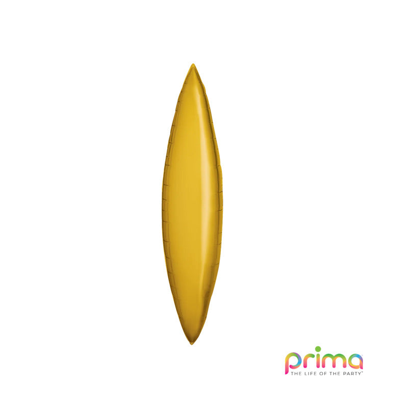 1 Poche De 5 Ballons Deco™ Taper Gold 18