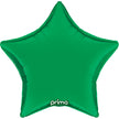 1 Ballon Aluminium Star Green 18