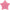 1 Ballon Aluminium Star Light Pink 18