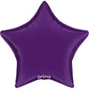 1 Ballon Aluminium Star Purple 18