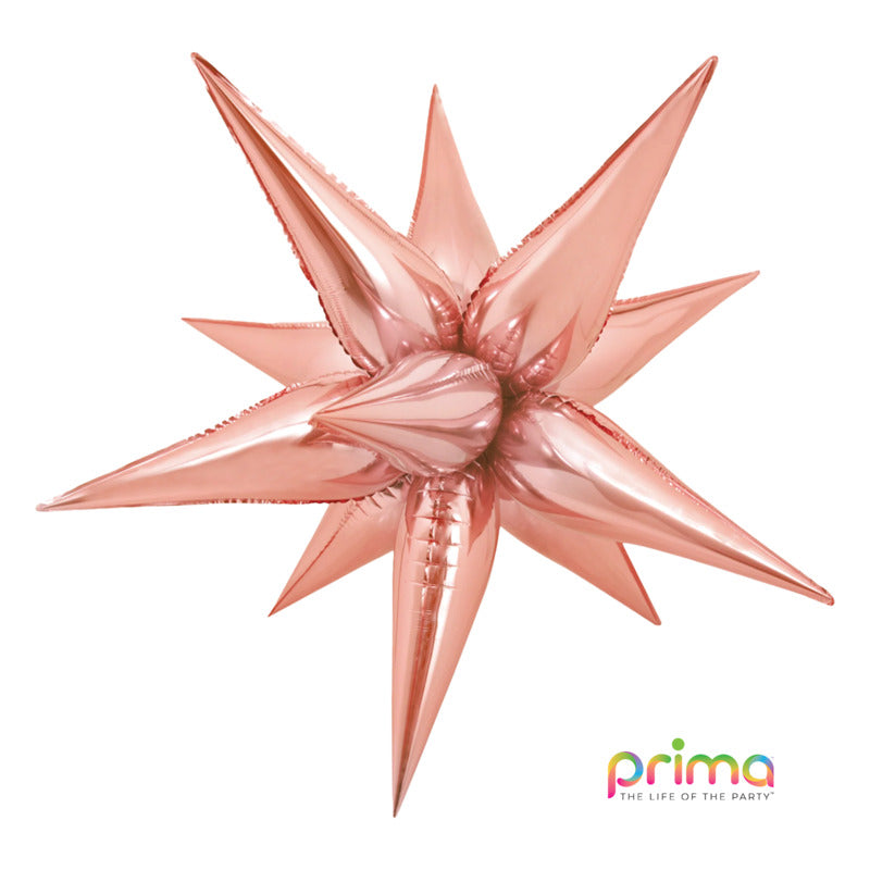 1 Ballon Deco™ Starburst Rose Gold 40