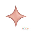 1 Poche De 5 Ballons Deco™ Starpoint Rose Gold 18