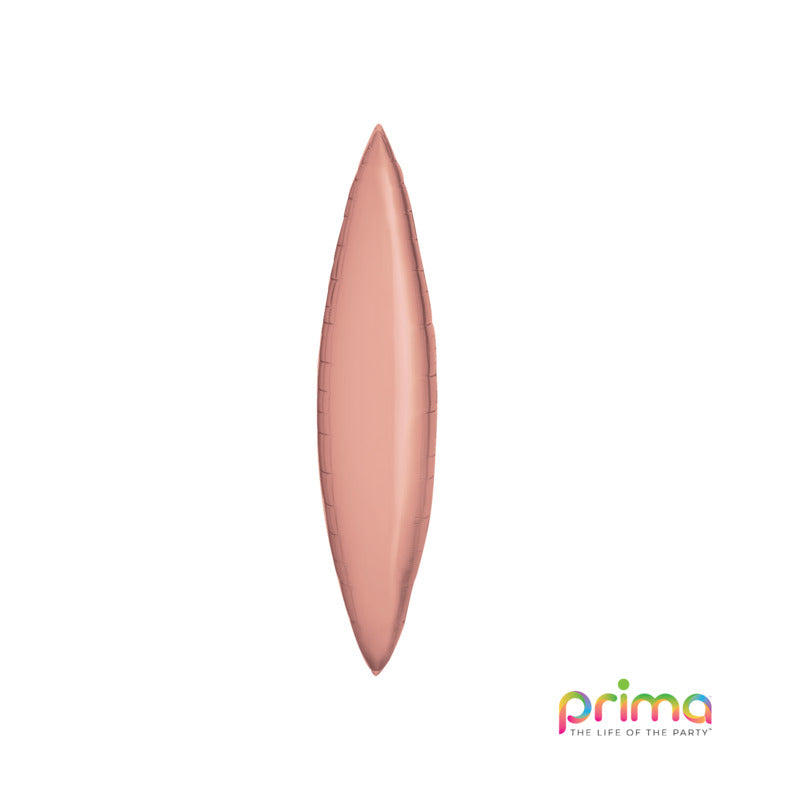 1 Poche De 5 Ballons Deco™ Taper Rose Gold 18