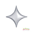 1 Poche De 5 Ballons Deco™ Starpoint Silver 30