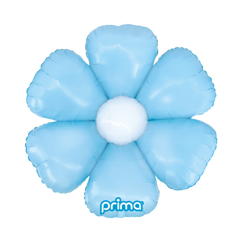 1 Ballon Deco™ Pale Blue Daisy 34