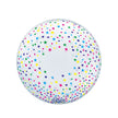 1 Ballon Sphere™ Colorful Confetti Stars 20