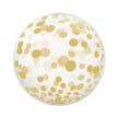 1 Ballon Sphere™ Gold Confetti 20