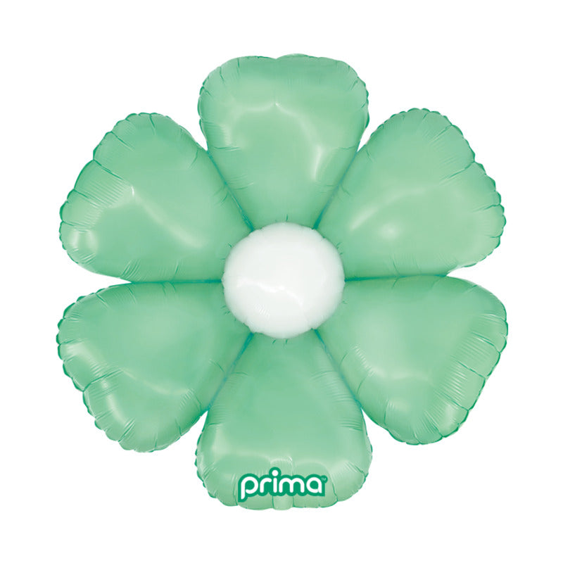 1 Ballon Deco™ Mint Green Daisy 34