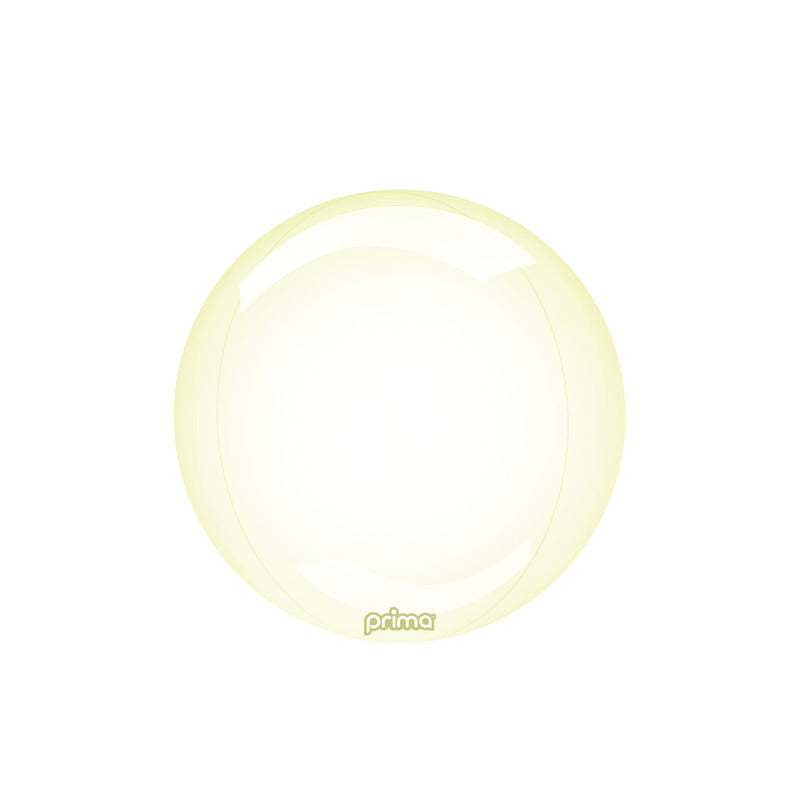 1 Ballon Sphere™ Yellow Glass 18