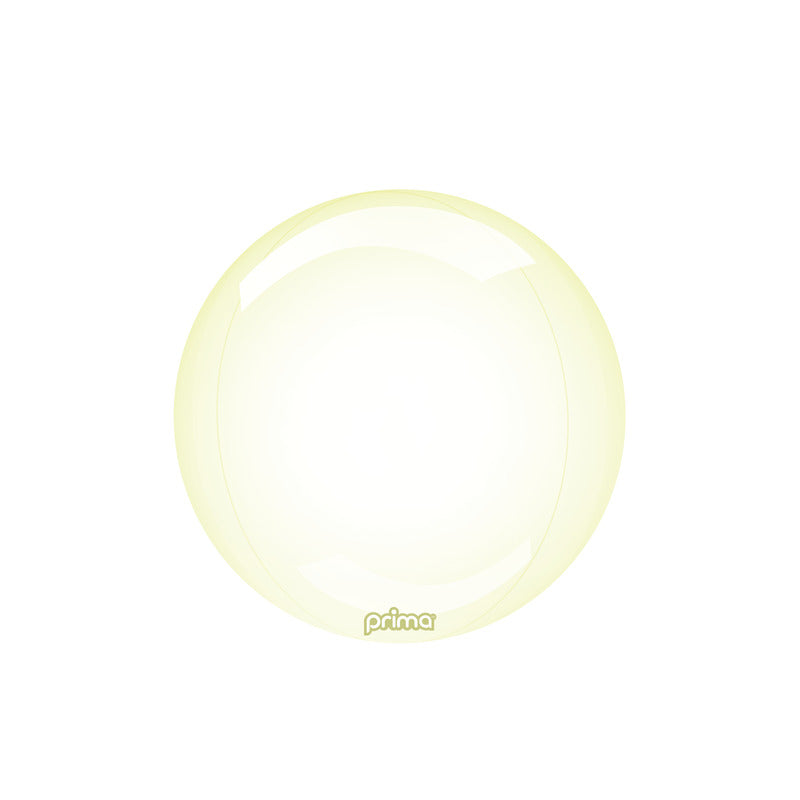1 Ballon Sphere™ Yellow Glass 20