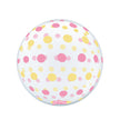 1 Ballon Sphere™ Pink Gold Dots 20