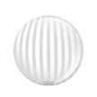 1 Ballon Sphere™ Silver Stripe 20