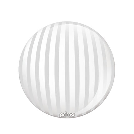 1 Ballon Sphere™ Silver Stripe 20