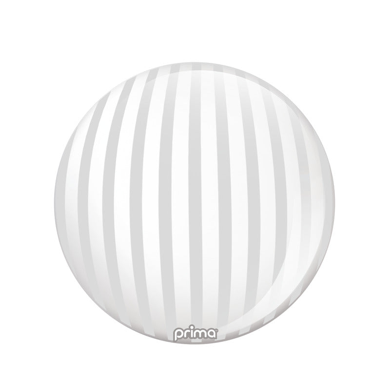 1 Ballon Sphere™ Silver Stripe 20