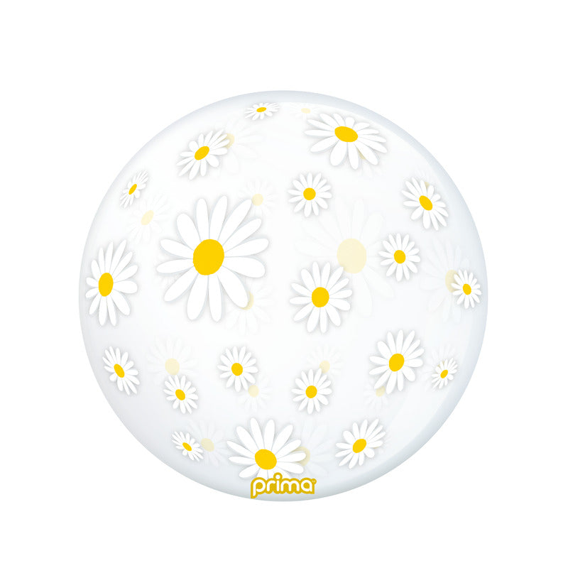1 Ballon Sphere™ White Daisies 20