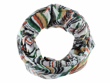 foulard tube grand modèle vert