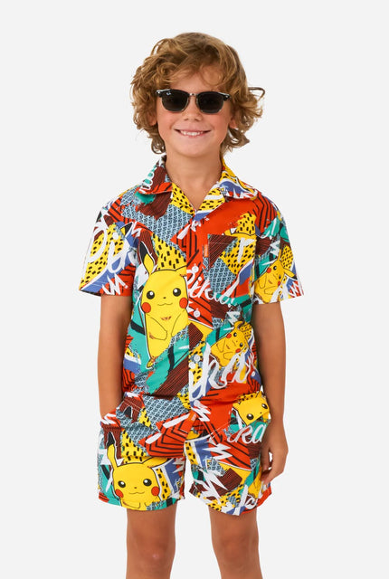 Ensemble d'été OppoSuits BOYS Pika Pikachu