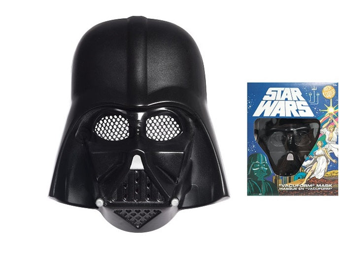masque coque vintage star wars™ dark vador™ adulte