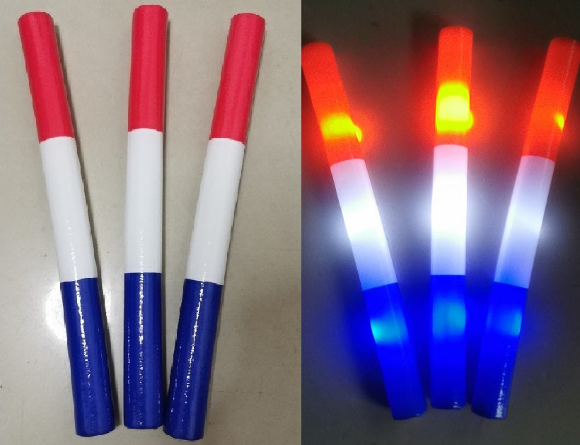 baton lumineux mousse tap tap leds france 47cm