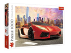 puzzle motif supercar au crépuscule 1000pcs adulte 68x48cm