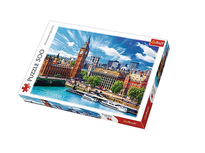 puzzle motif soleil à londres 500pcs adulte 48x34cm
